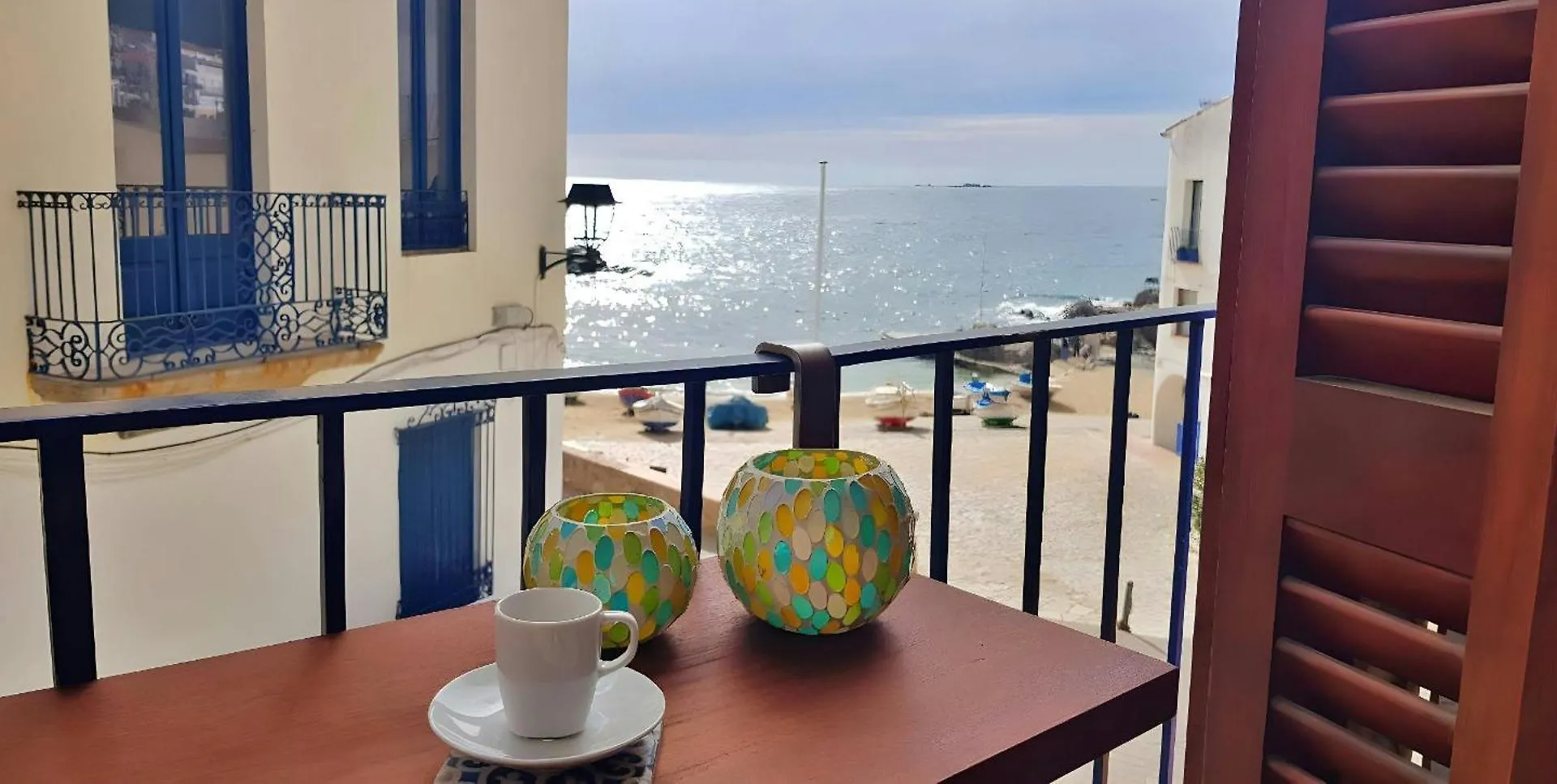 아파트 Calella Port Bo - Sea Sand Sun 칼레냐 데 팔라푸르헬